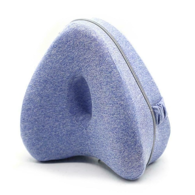 Heart-shaped memory foam leg hips knee pillow REST – Pastel pyjamas